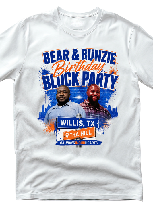 Bear & Bunzi Birthday Bash T-Shirt
