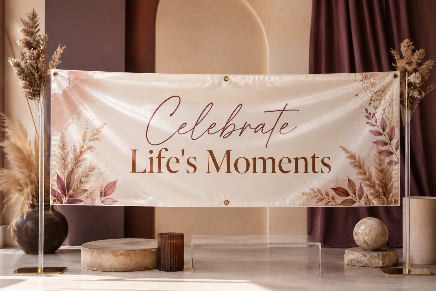 Statement Banners & Tumblers Collection